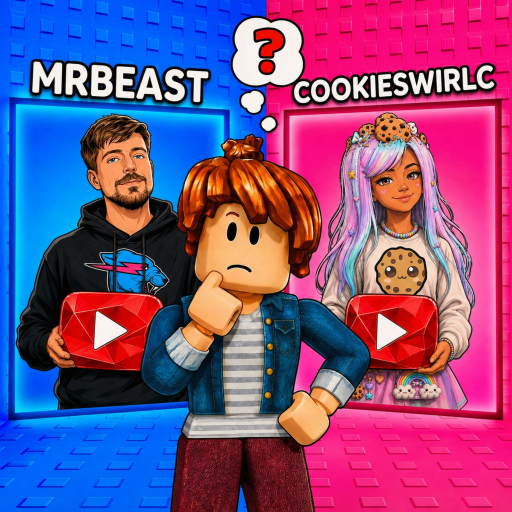 Would You Rather: Youtubers Tower official Roblox cover art